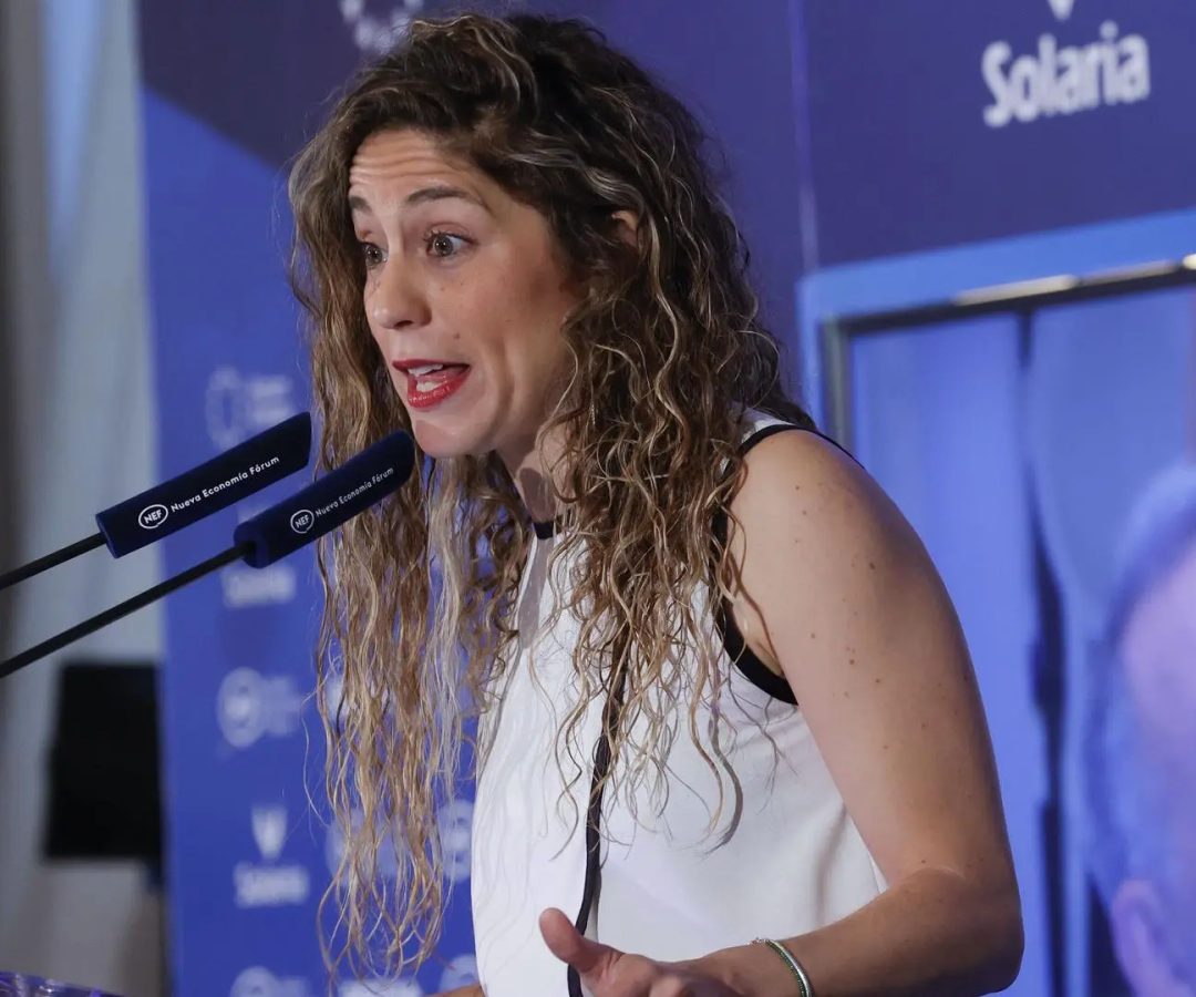 La coordinadora de Movimiento Sumar, Lara Hernández.ZIPI