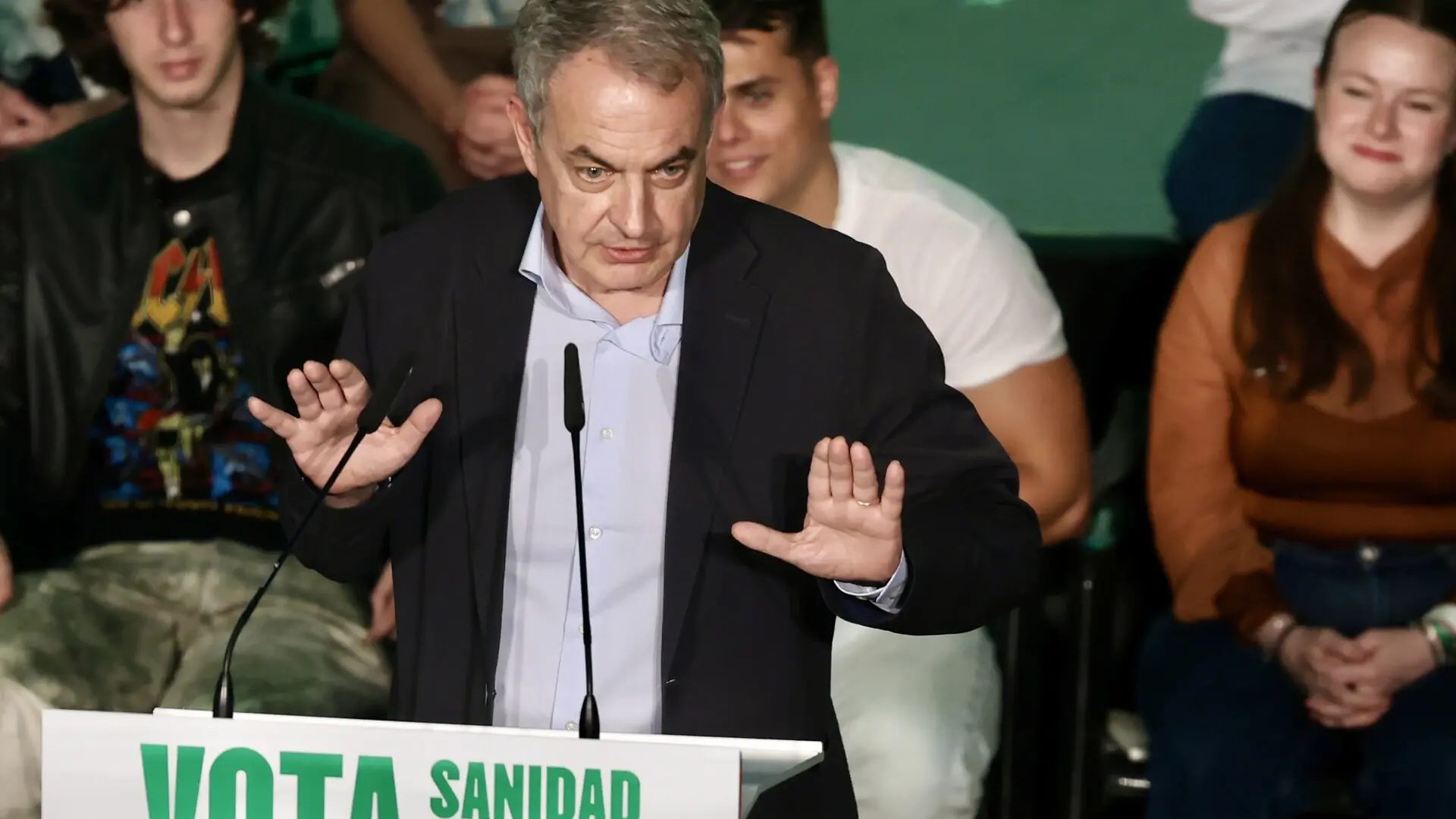 El expresidente José Luis Rodríguez Zapatero