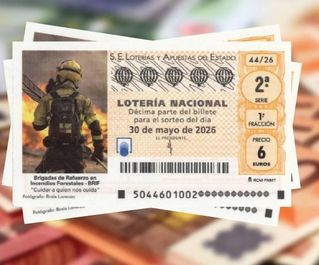 Cartela del sorteo de la Lotería Nacional de este sábado, 30 de mayo de 2026.20MINUTOS / LOTERÍAS Y APUESTAS DEL ESTADO