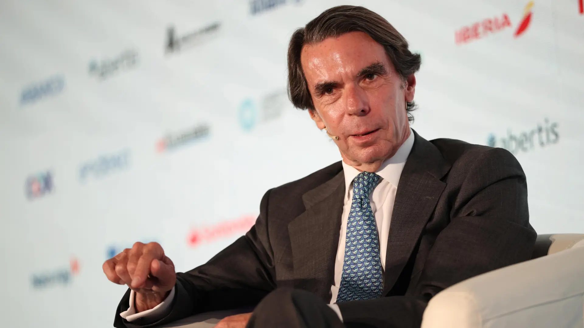 El expresidente del Gobierno, José María Aznar.Alejandro Martinez Velez / Europa Press.