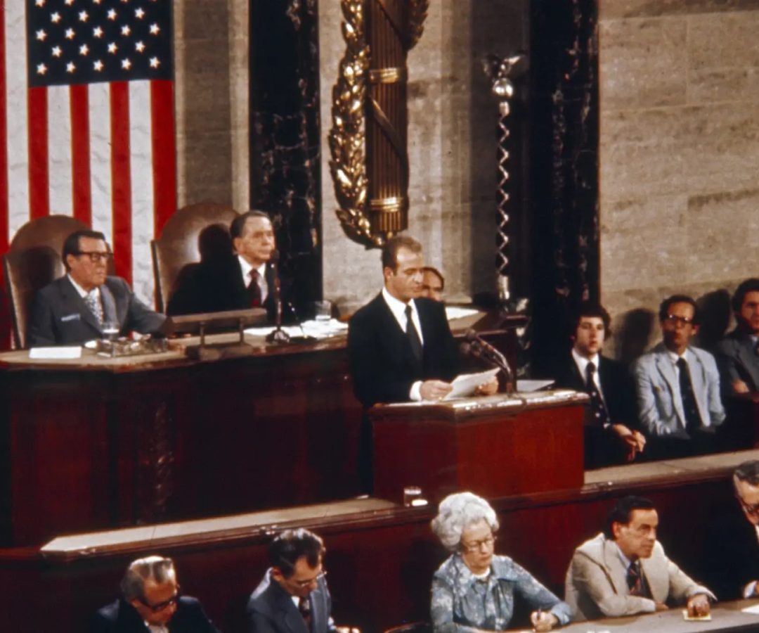 El Rey de España, Juan Carlos I, ofrece un discurso frente al Congreso de los Estados Unidos durante un viaje oficial al país americano.EUROPA PRESS