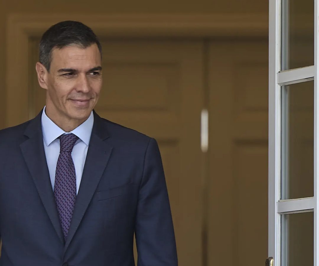 El presidente del Gobierno, Pedro Sánchez, en La Moncloa.Jesús Hellín / EP