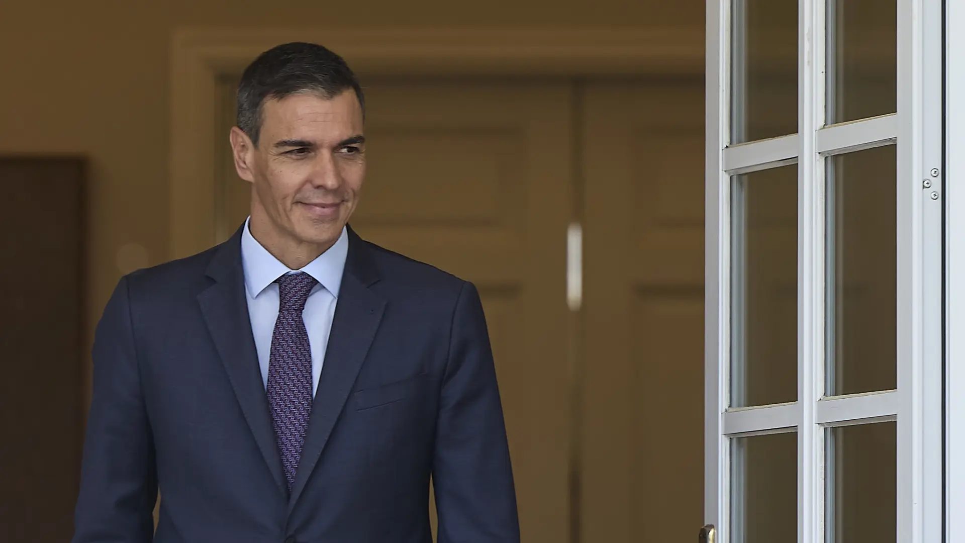 El presidente del Gobierno, Pedro Sánchez, en La Moncloa.Jesús Hellín / EP