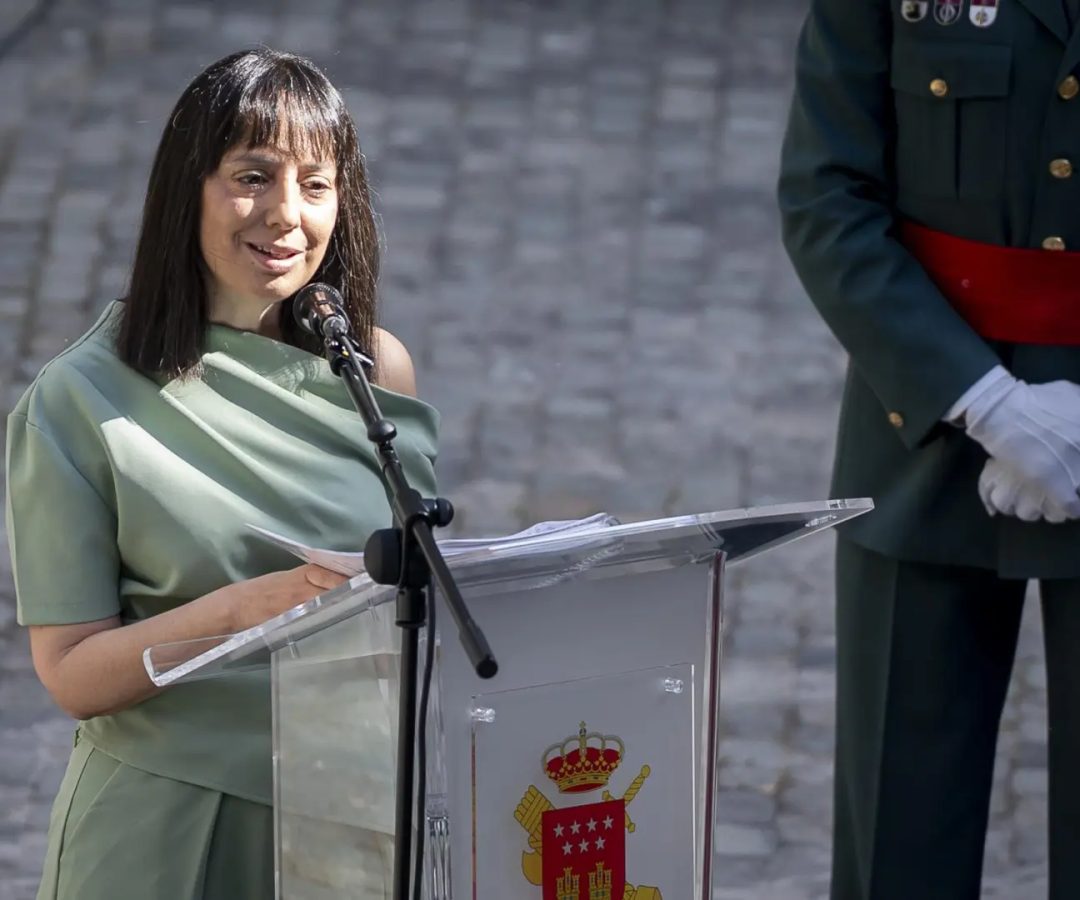 La directora general de la Guardia Civil, Mercedes González.EP