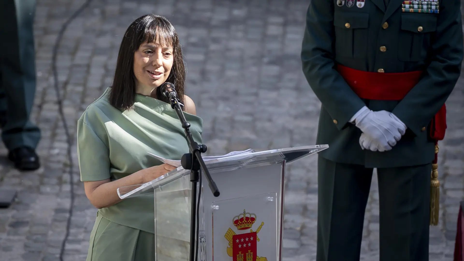 La directora general de la Guardia Civil, Mercedes González.EP
