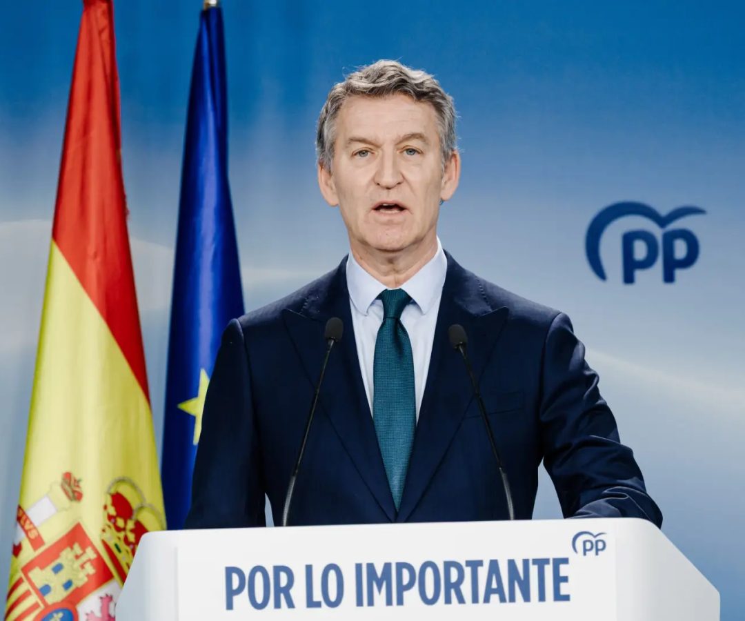El presidente del Partido Popular, Alberto Núñez Feijóo.Carlos Lujan / Europa Press