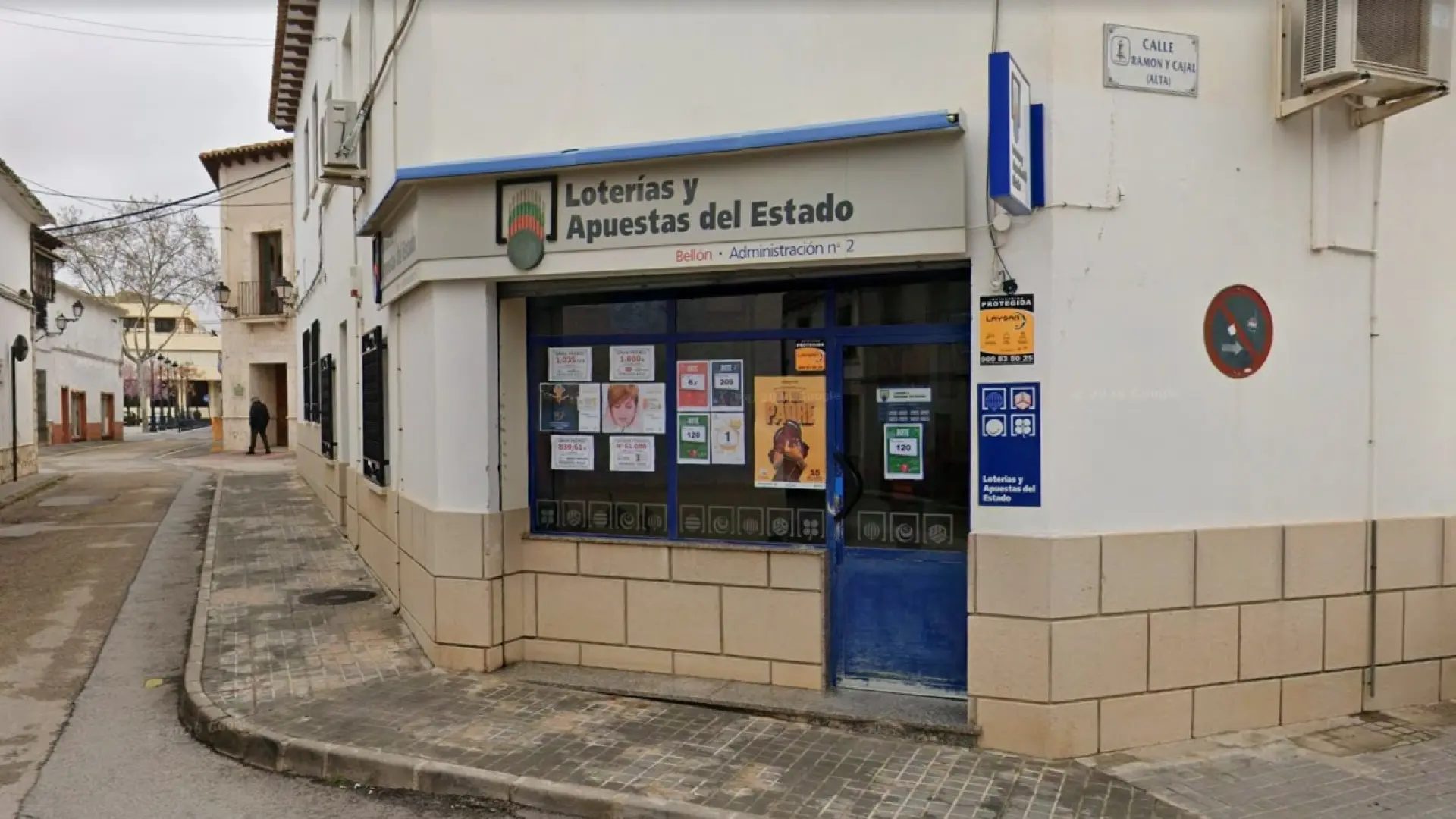 Administración de Loterías de Mota del Cuervo.GOOGLE STREET VIEW