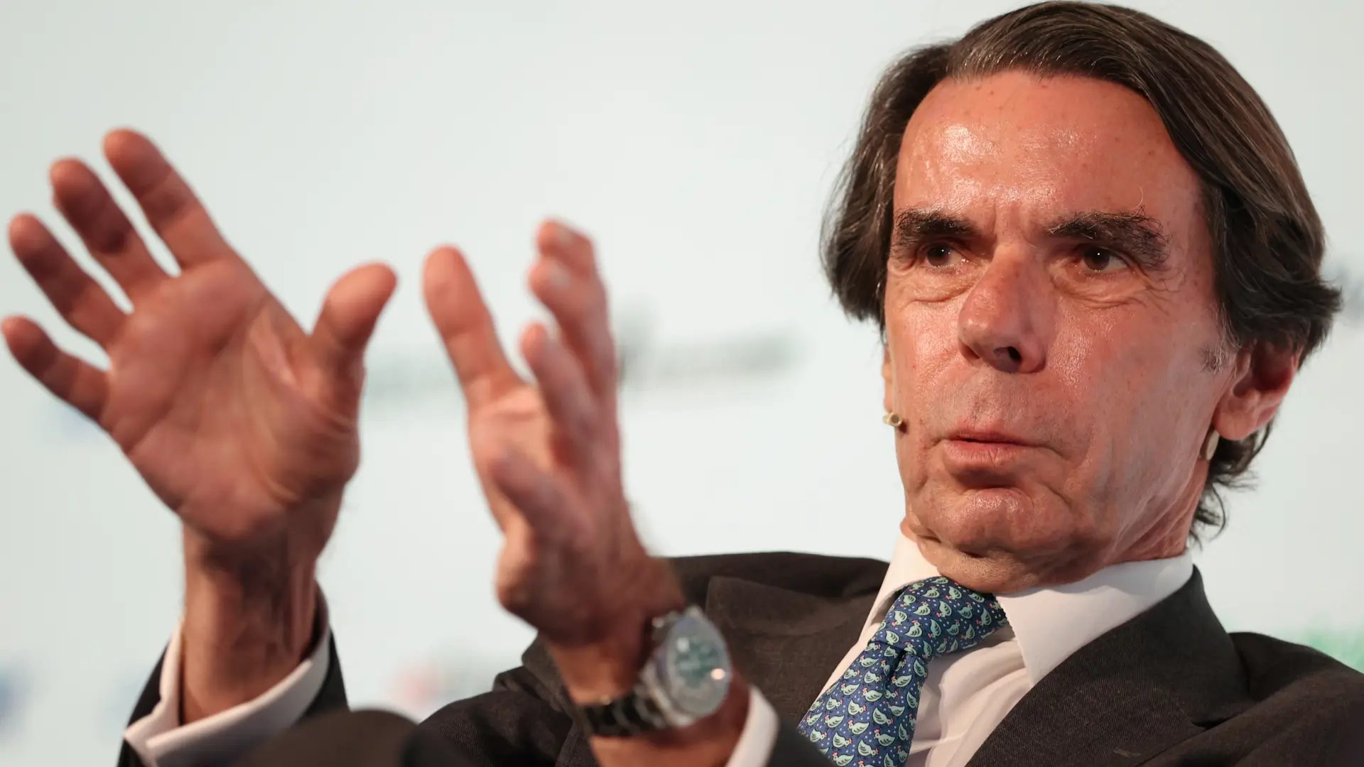 El expresidente del Gobierno, José María Aznar.Alejandro Martinez Velez / Europa Press.