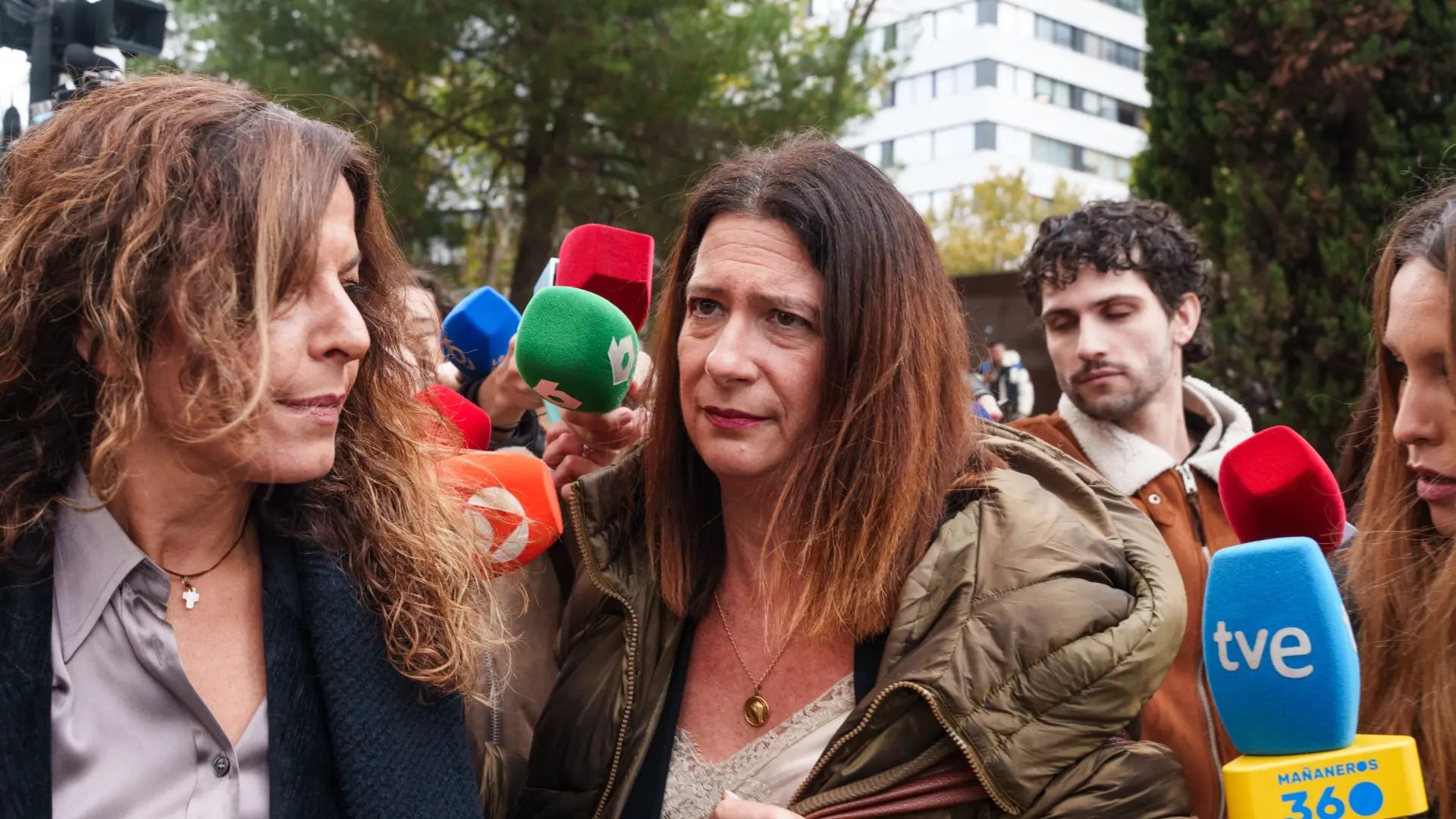 Leire Díez a su llegada a los juzgados de Plaza de Castilla para declarar por el caso ‘Leire Díez'.EUROPA PRESS