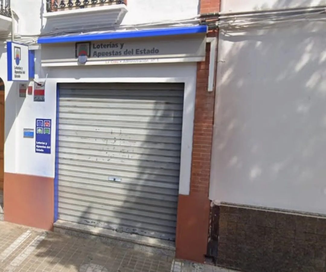 Administración de Loterías de La Pobla de Farnals, Valencia.GOOGLE STREET VIEW