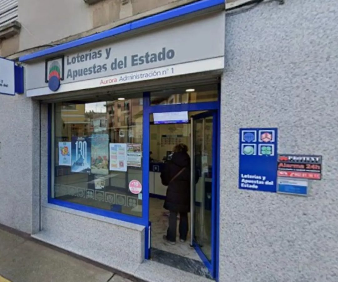 Administración de Loterías de Santa María del Páramo, León.GOOGLE STREET VIEW