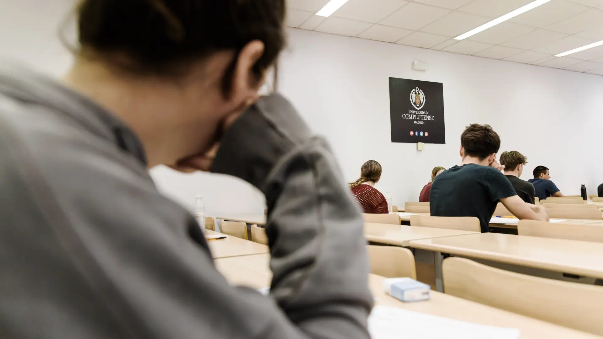 Alumnos en la universidad.Carlos Lujan / Europa Press