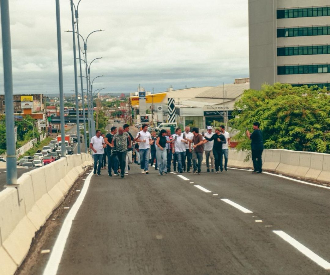 Reforma e revitalização do viaduto da Miguel Rosa (Foto: João Allbert)