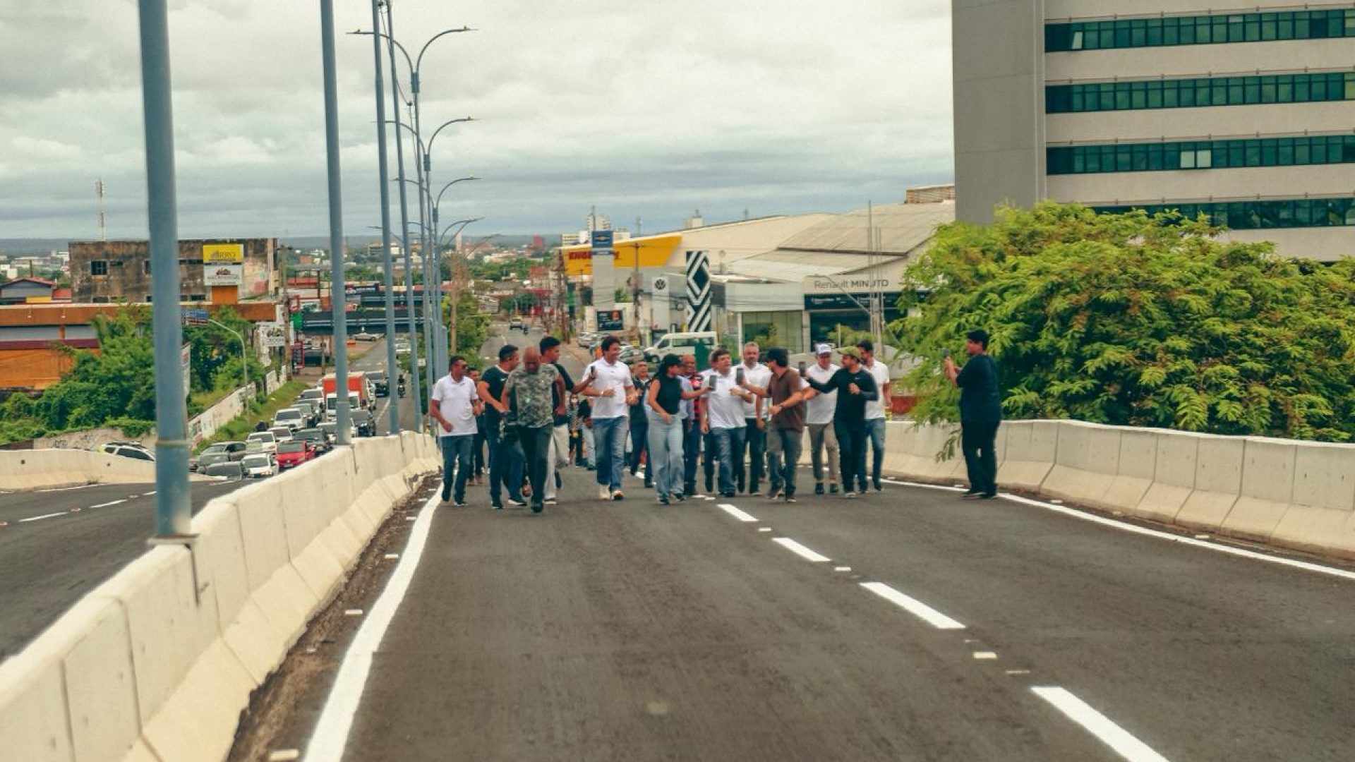 Reforma e revitalização do viaduto da Miguel Rosa (Foto: João Allbert)