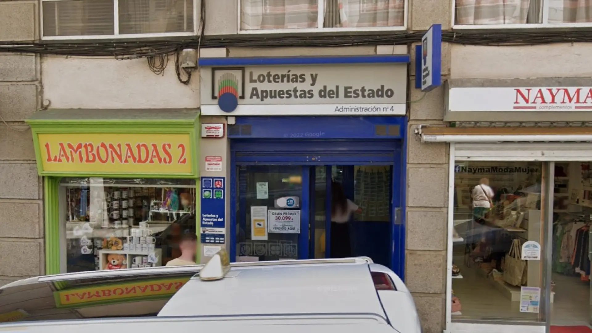 Administración de Loterías de Pontevedra.GOOGLE STREET VIEW