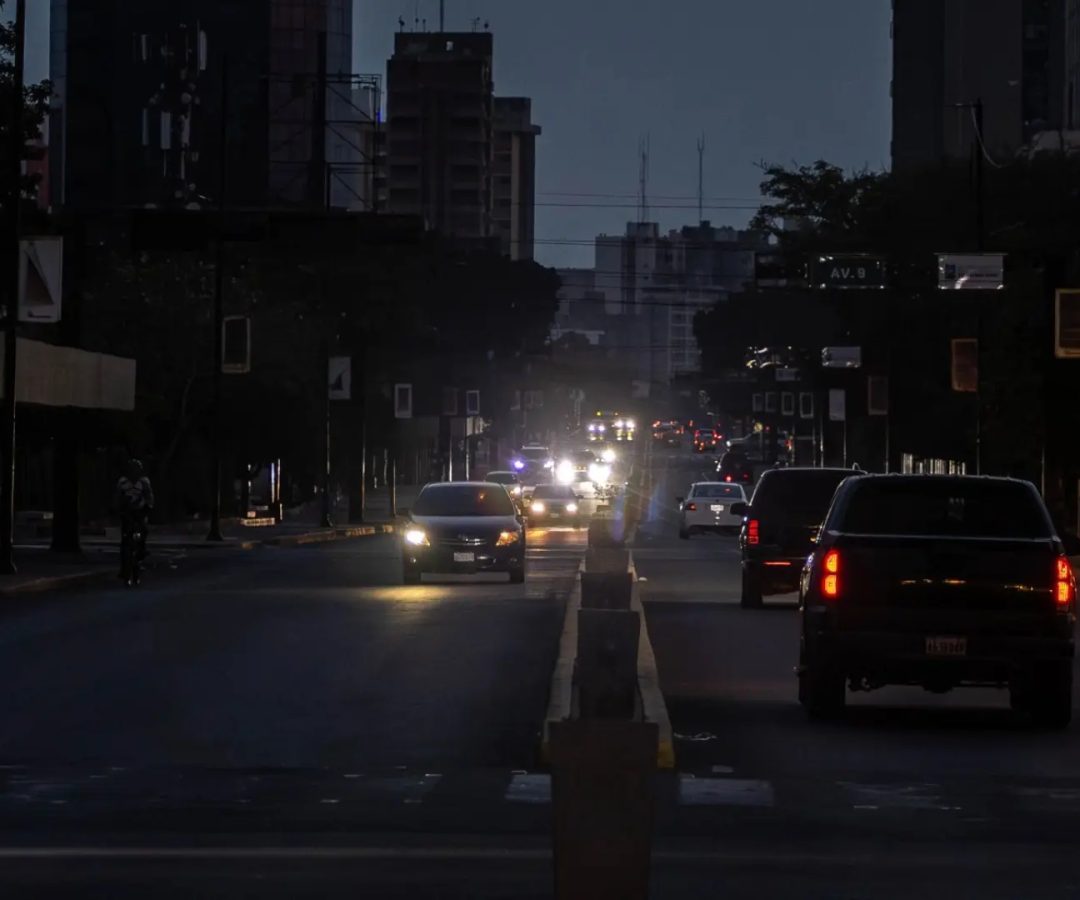 La calle Larios de Málaga, afectada por el apagón masivo del 28 de abriLde 2025.
