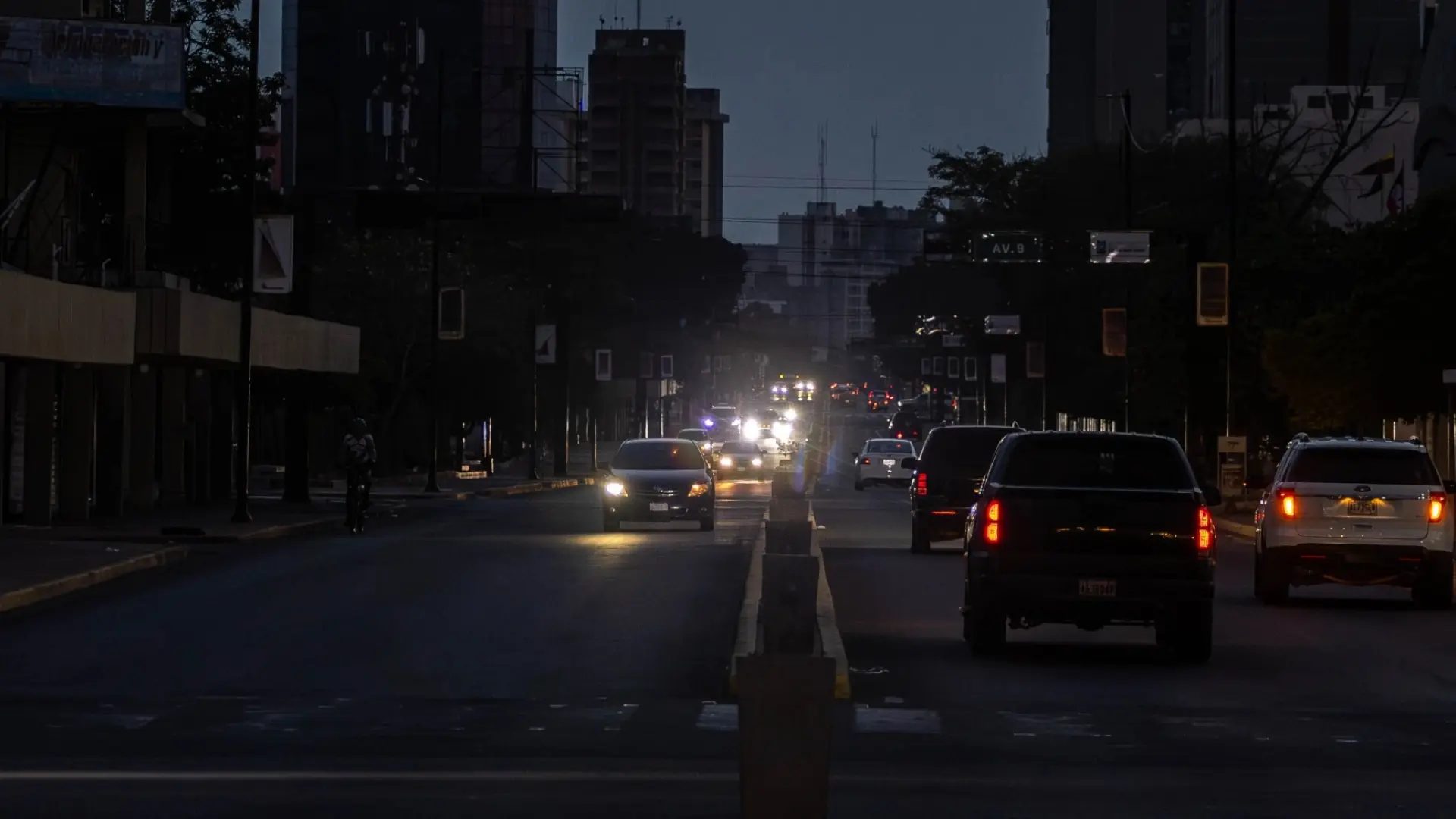 La calle Larios de Málaga, afectada por el apagón masivo del 28 de abriLde 2025.