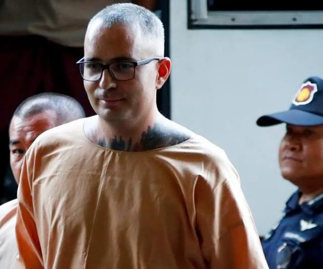El español Artur Segarra, condenado a muerte en Tailandia por asesinato.DIEGO AZUBEL / EFE