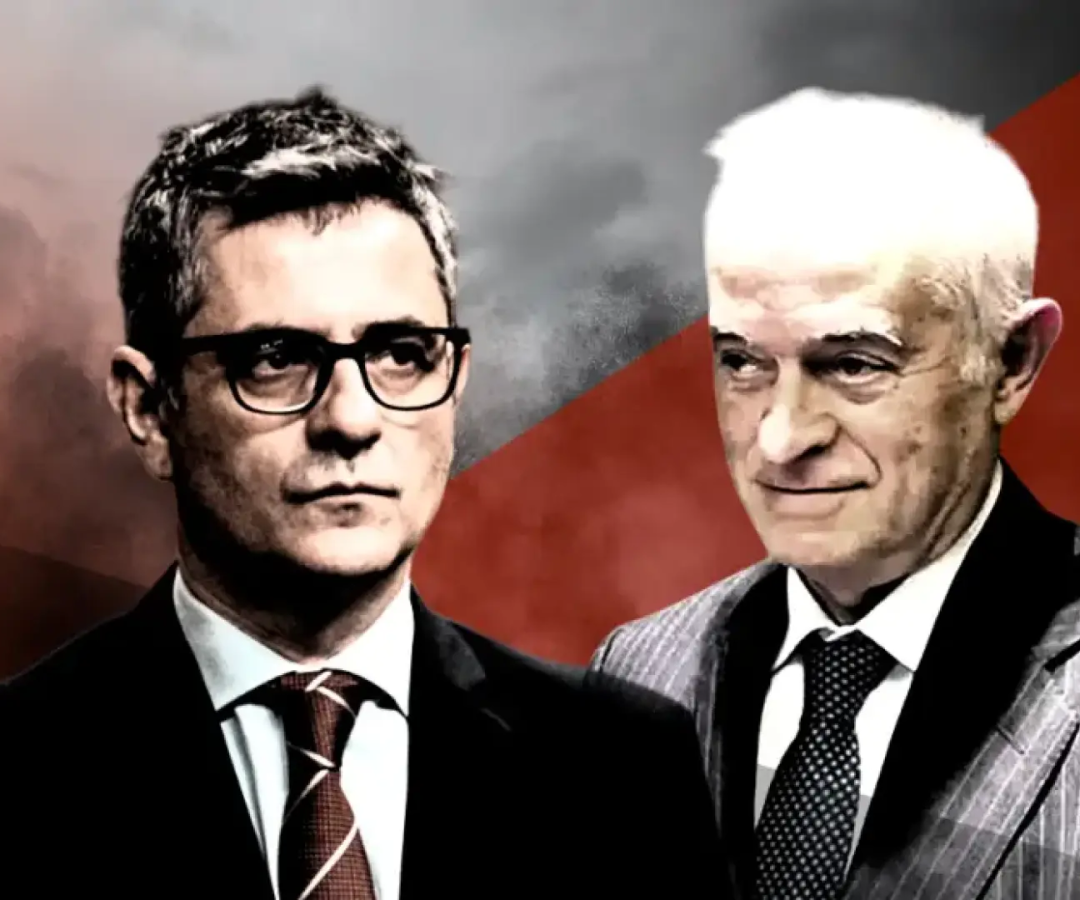 El ministro Félix Bolaños y el juez Juan Carlos Peinado.