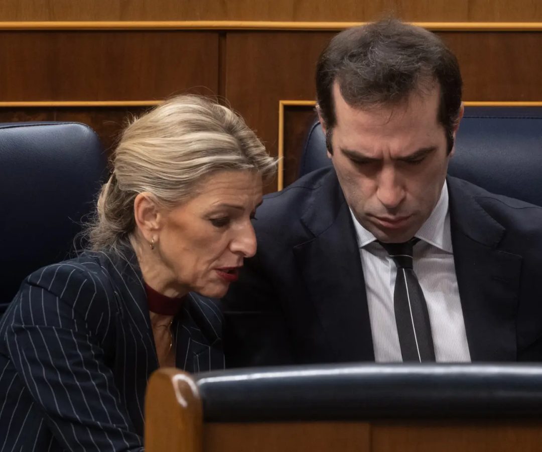 Yolanda Díaz y Carlos CuerpoEuropa Press