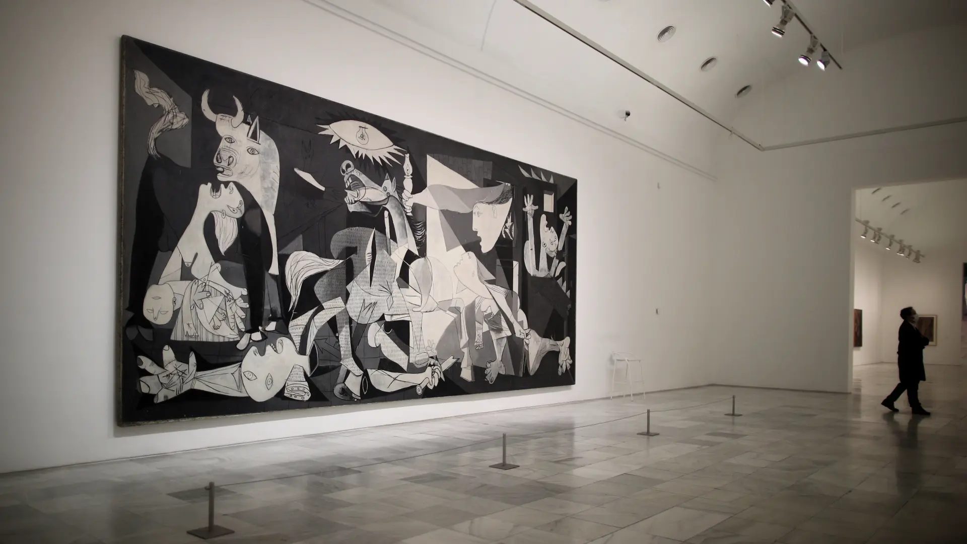 El 'Guernica' de Pablo Picasso en una de las salas del Museo Reina Sofía.Eduardo Parra/EUROPA PRESS