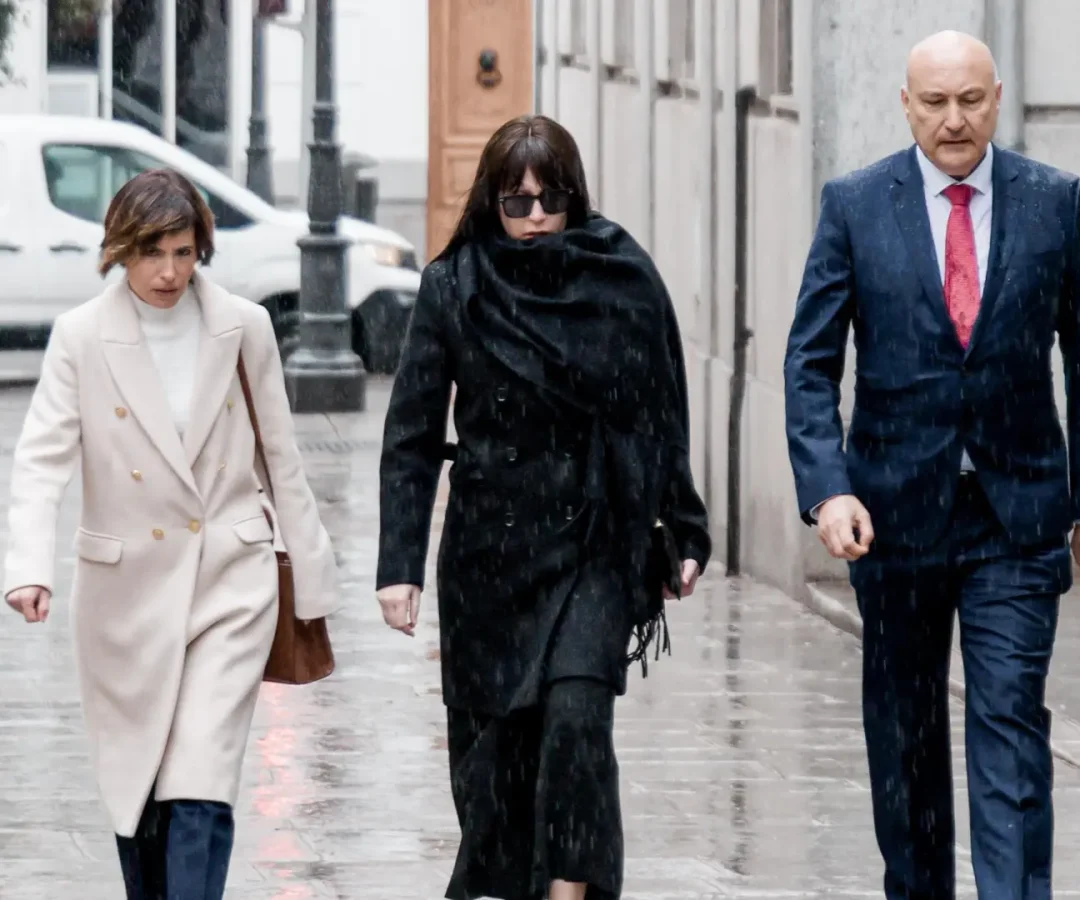 La expareja de Ábalos, Jésica Rodríguez, en el Tribunal Supremo.Carlos Lujan