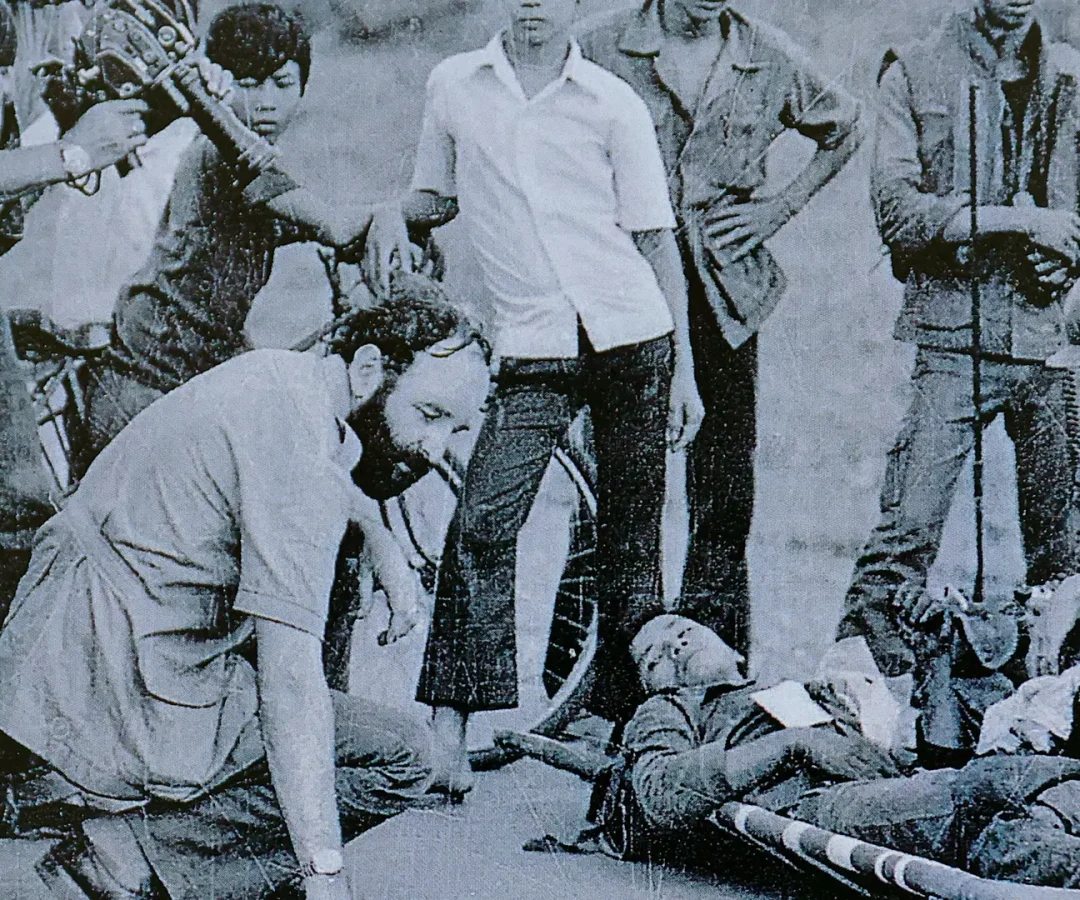 Diego Carcedo fue uno de los encargados de cubrir la guerra de Vietnam.Archivo