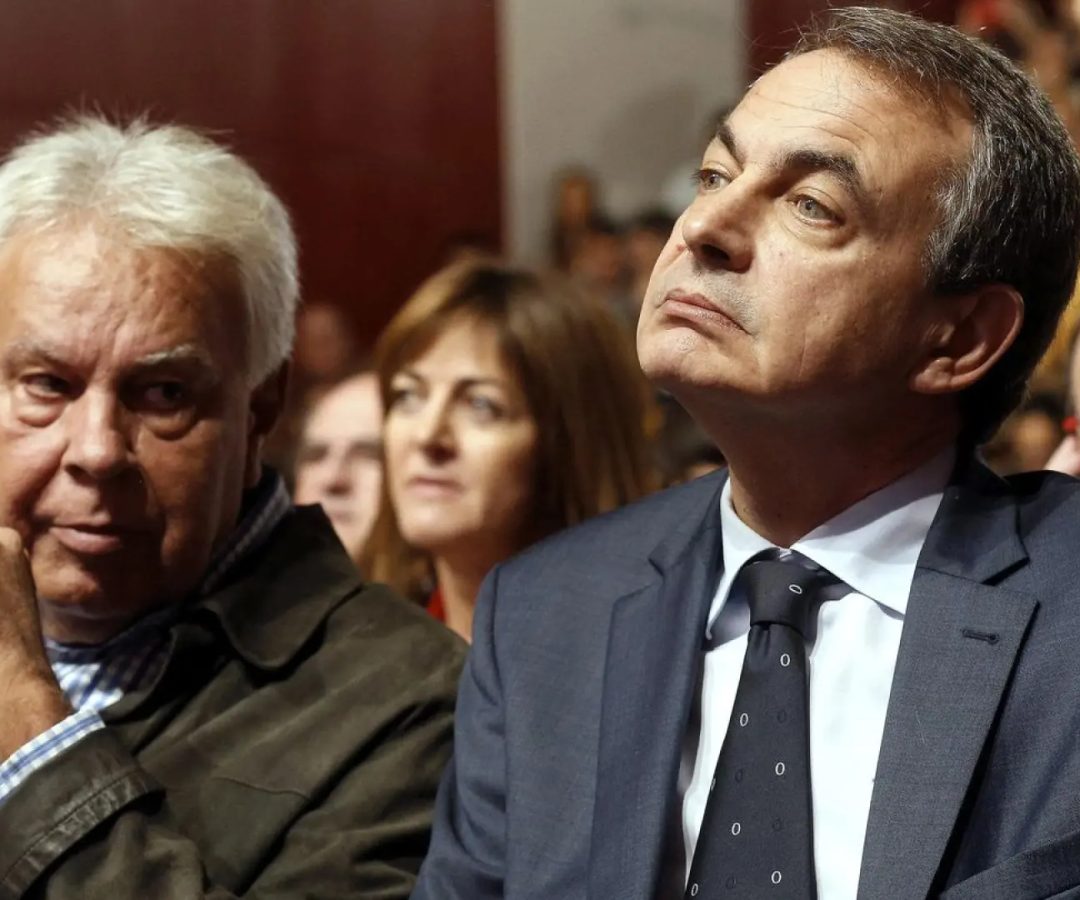 Felipe González y José Luis Rodríguez Zapatero, en una imagen de archivo. EFE