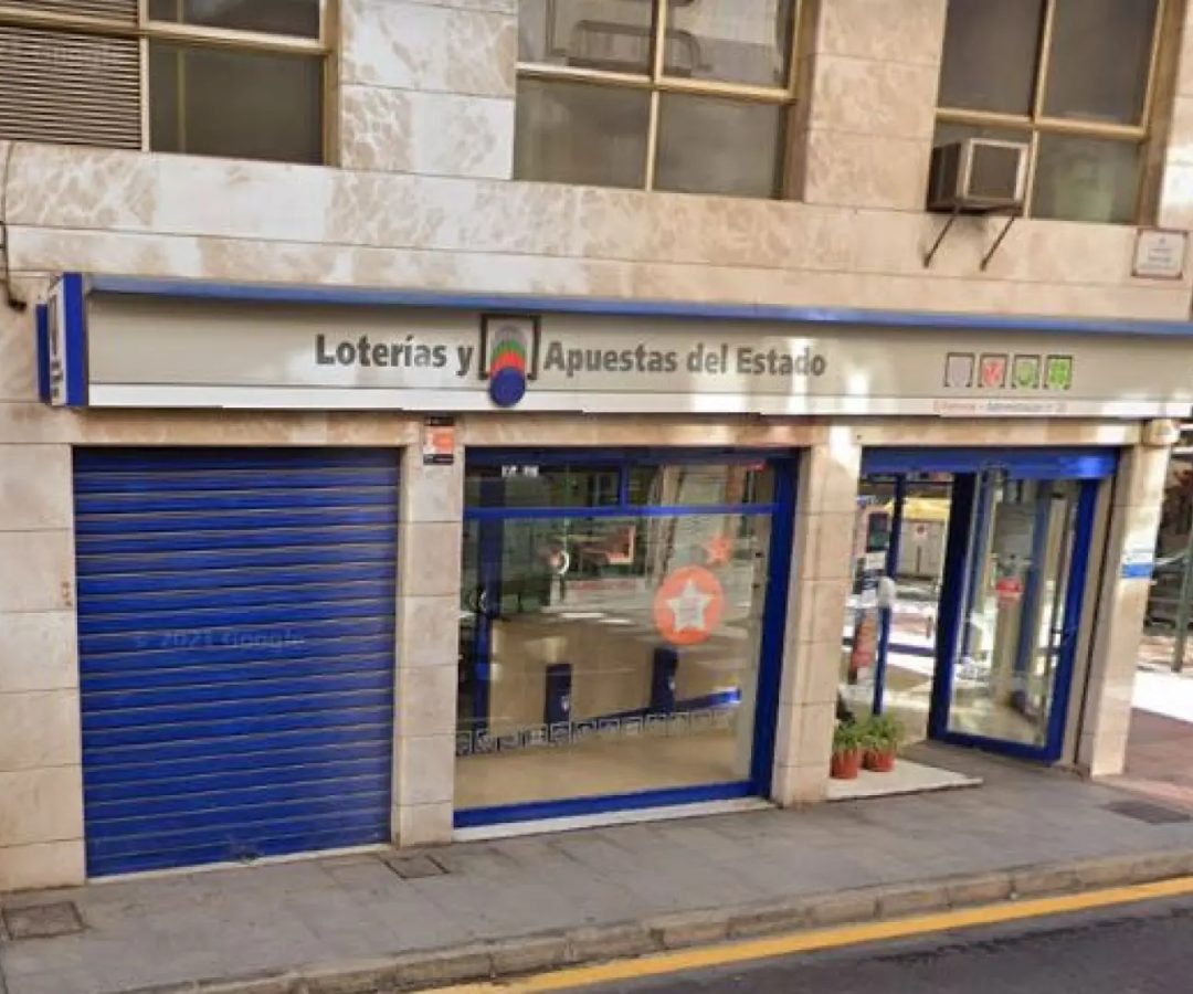 Administración de Loterías de Elche, Alicante.GOOGLE STREET VIEW