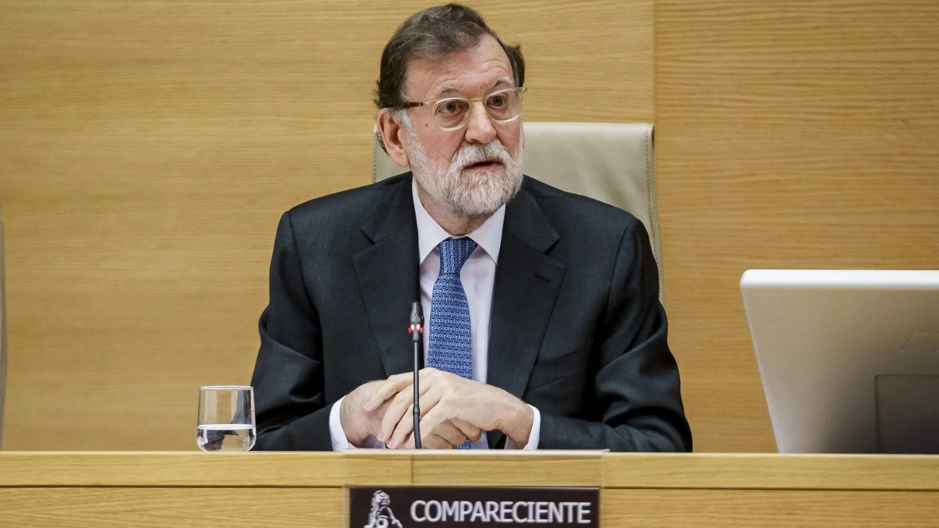 Mariano Rajoy, este miércoles, en el Congreso.EP