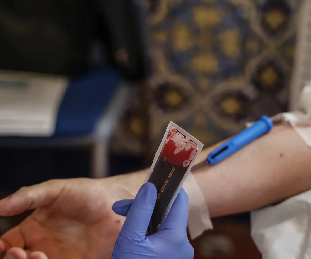 Donación de sangre, en una imagen de archivo.ARCHIVO