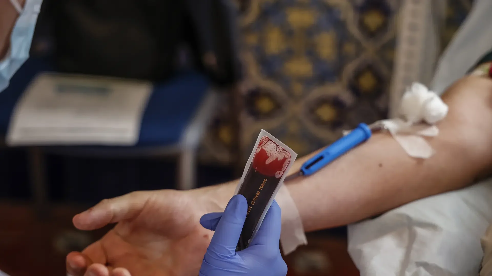 Donación de sangre, en una imagen de archivo.ARCHIVO