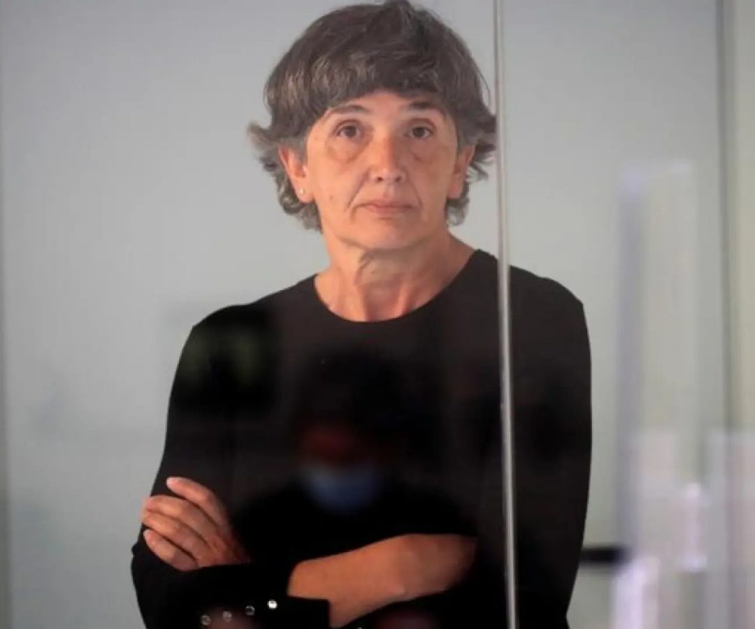 La exdirigente etarra Soledad Iparraguirre, 'Anboto', en la Audiencia Nacional.EFE