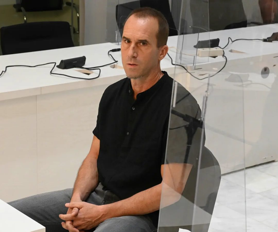 Garikoitz Aspiazu Rubina, Txeroki, durante el juicio en la Audiencia Nacional.Fernando Villar / EFE
