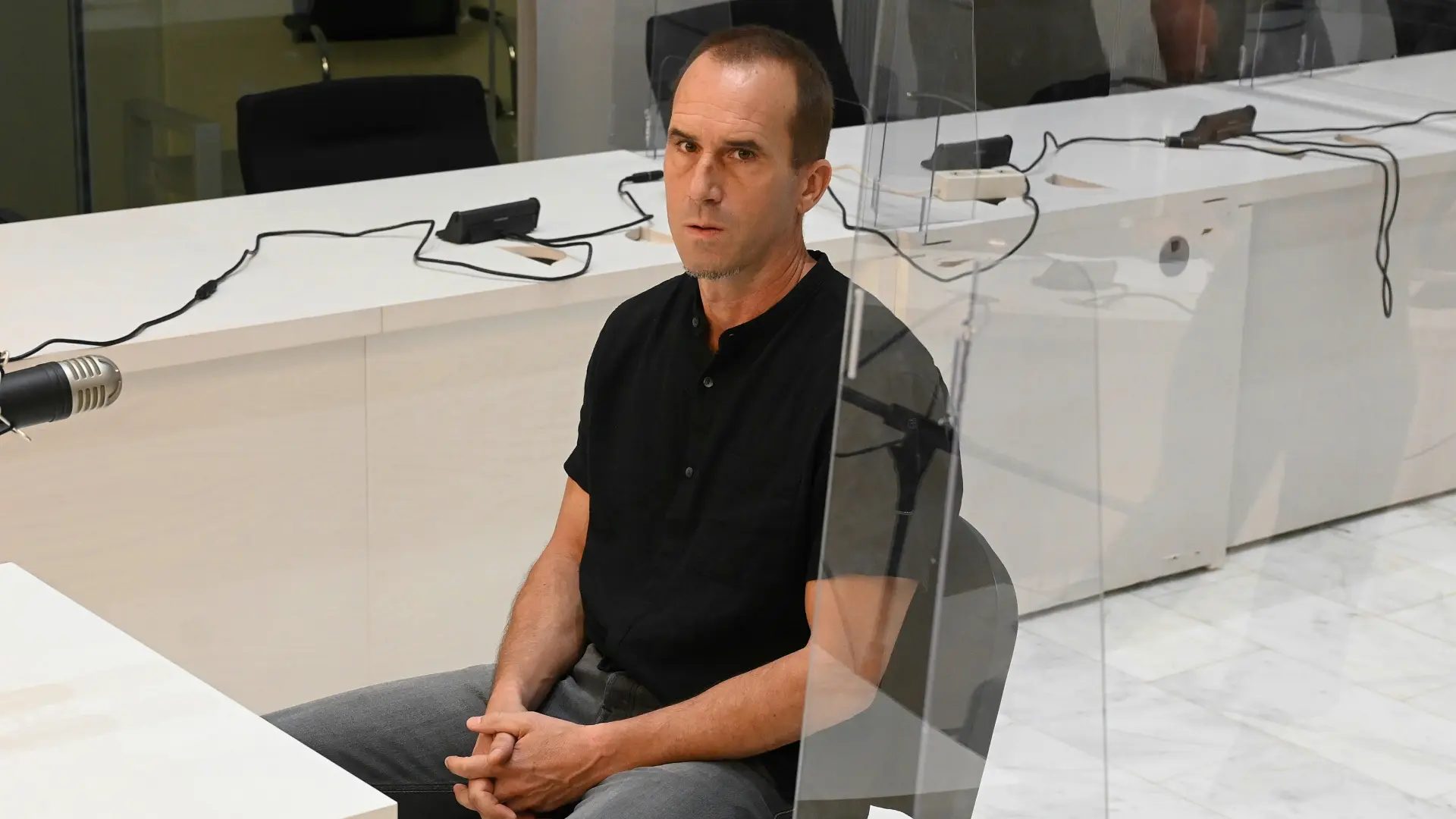Garikoitz Aspiazu Rubina, Txeroki, durante el juicio en la Audiencia Nacional.Fernando Villar / EFE