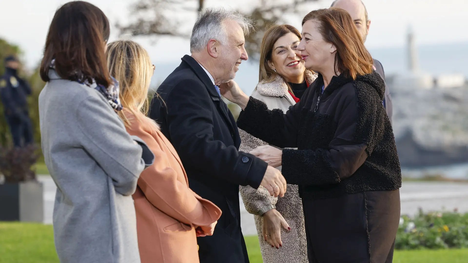 El ministro de Política Territorial, Ángel Víctor Torres, y la presidenta del Congreso, Francina Armengol.Javier Etxezarreta