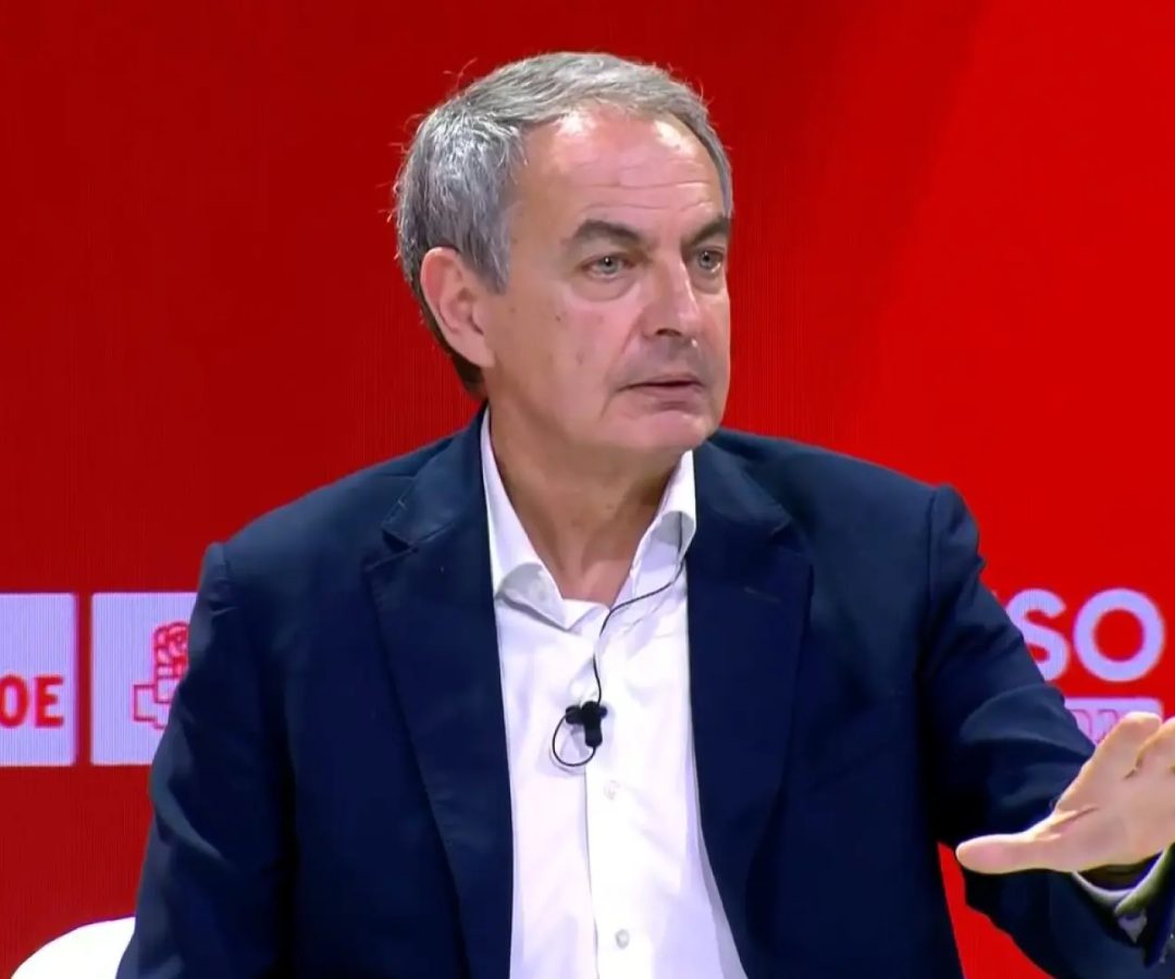El expresidente José Luis Rodríguez Zapatero.PSOE